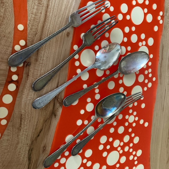 Ritz Carlton spoons & forks sterling silver - Picture 2 of 5